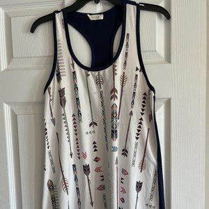 Phil Love Racer Back Tank Top Size L